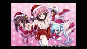 anime girls Ecchi christmas 2010 part 21 anime girls
